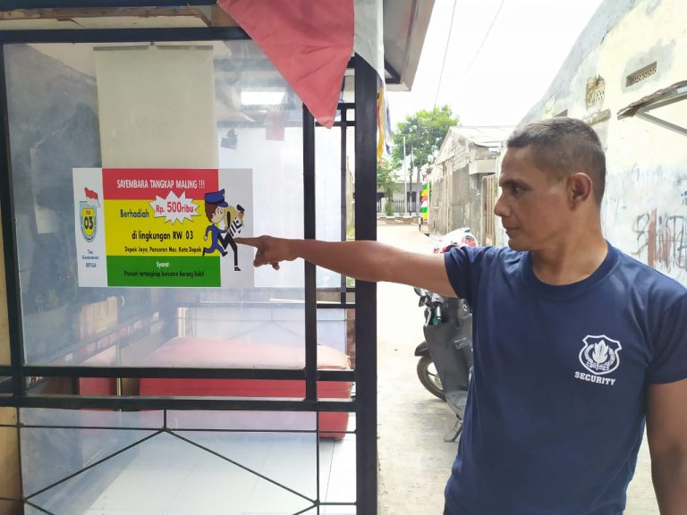 Wao Ada Sayembara Tangkap Maling di Kota Depok 