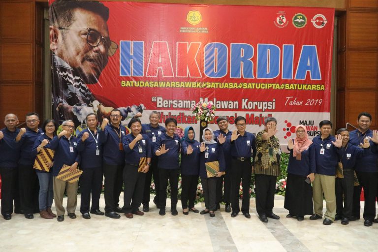 Harkodia, Mentan Tegaskan Korupsi Musuh  Bersama