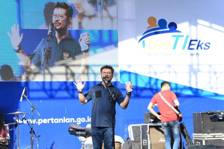 Mentan SYL Ajak Milenial Jadi Bagian dari Gratieks