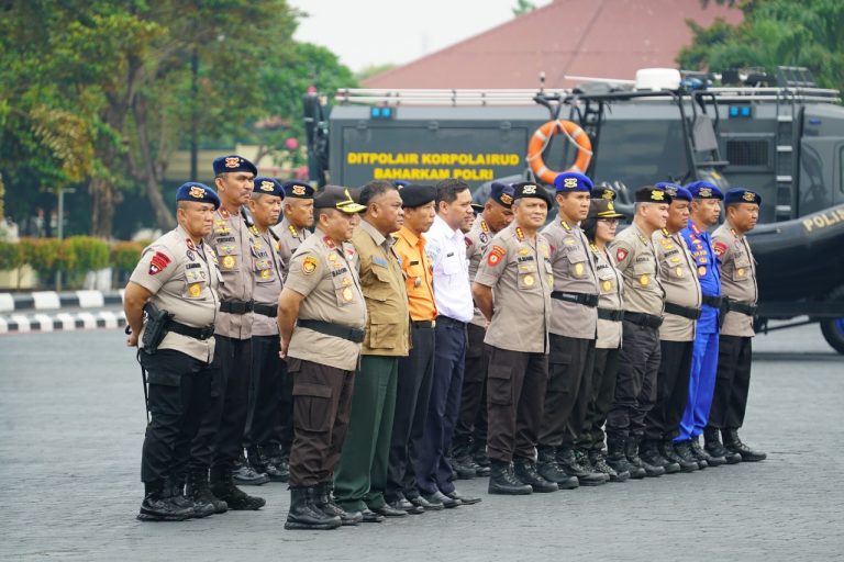 Siaga Bencana di Seluruh Indonesia, Korps Brimob Siagakan 1466 Anggota