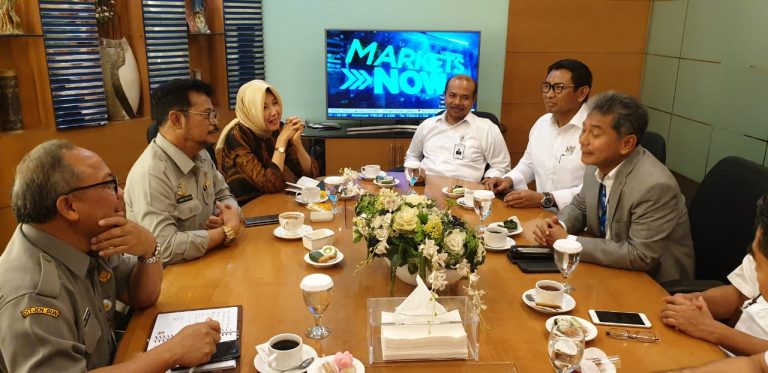 Mentan Syahrul Ajak BRI Kolaborasi Majukan Pertanian