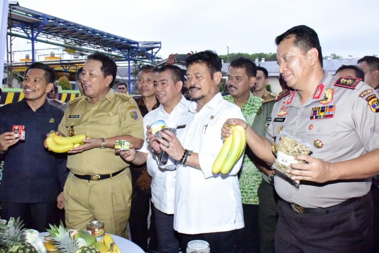 Mentan Syahrul Dorong Lampung Jadi Pusat Komoditas Buah Tropis