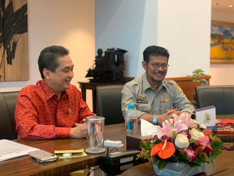 Awali Tahun 2020, Mentan Mantapkan Kolaborasi Dengan Mendag