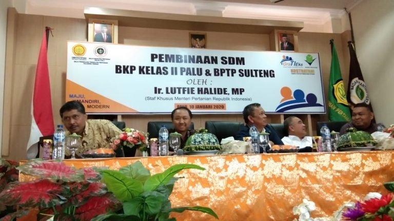 Kadistan Tolitoli Hadiri Rapat Pembinaan SDM Bersama Staf Ahli Kementan