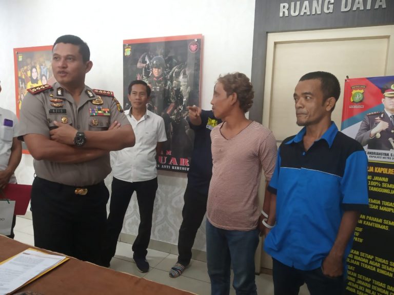 Malak Tukang Angkot, Dua Pelaku Diamankan