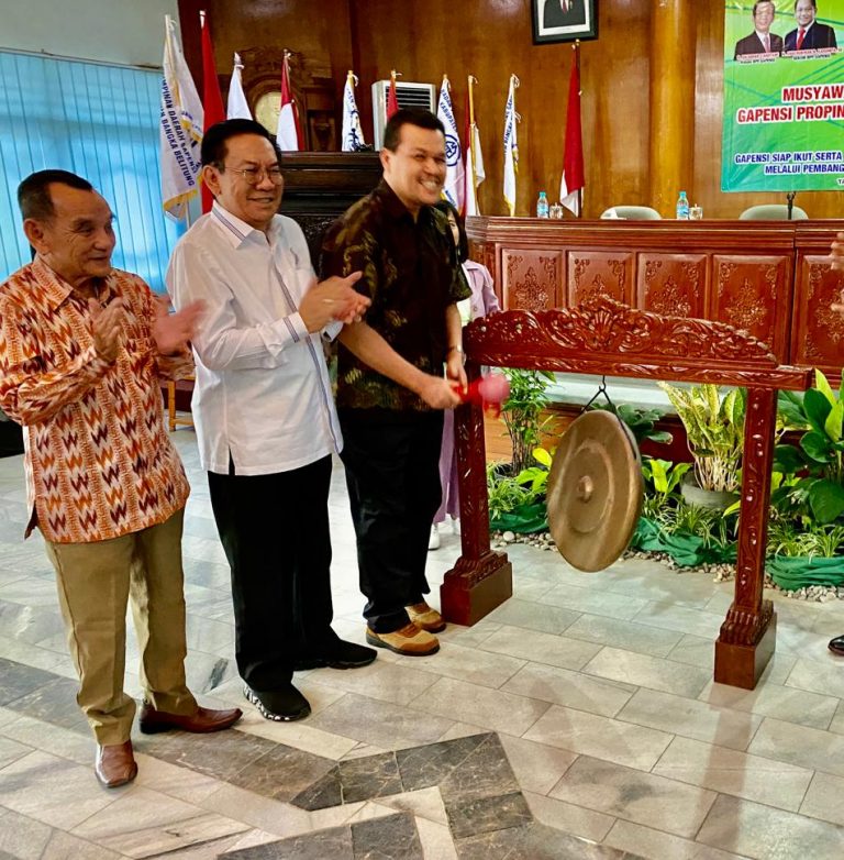 Dipembukaan Musda, Ketum Gapensi Ajak Pengurus Perkuat Konsolidasi dan Akselerasi