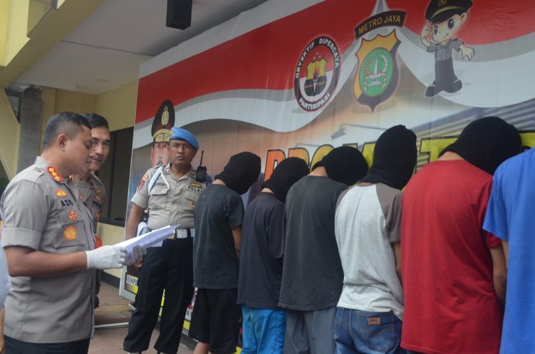 Enam Pelaku Begal di Cimanggis Dibekuk, Satu Masih DPO