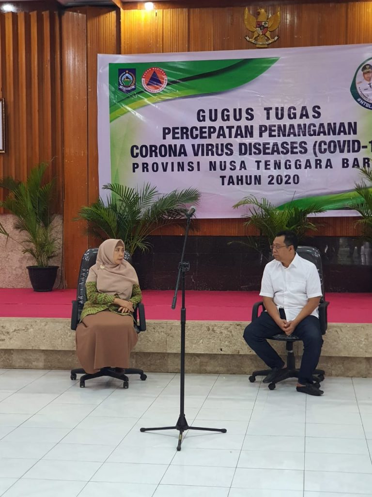 Gubernur NTB Umumkan Satu Orang Warga NTB Positif Covid-19