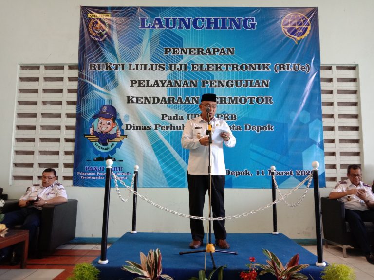 Keren Dishub Depok Launching Smart Card Uji Kir