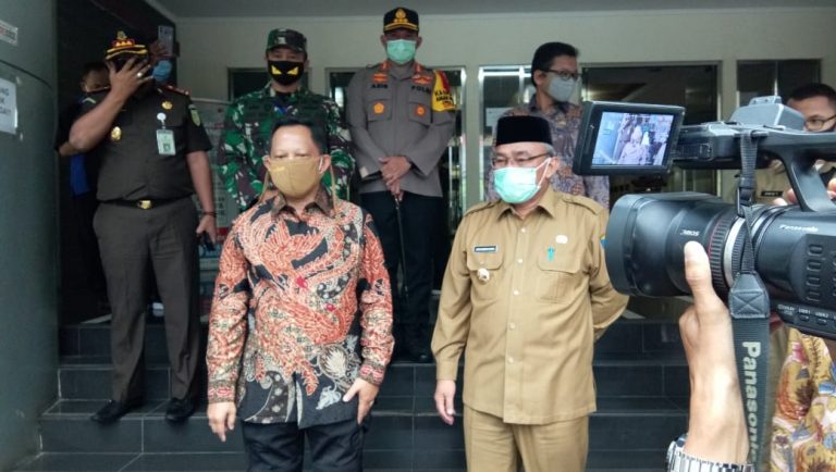Mendagri Tito Carnavian Sambangi Pemkot Depok