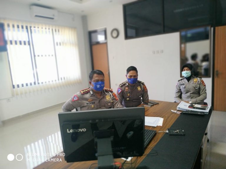 Dirlantas Polda NTB Hadiri Launching Mekanisme SIM Internasional