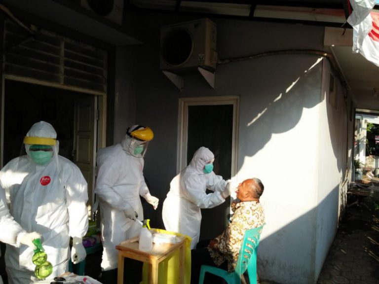161 ASN Ikuti Tes Swab Masal di UPTD Kecamatan Limo