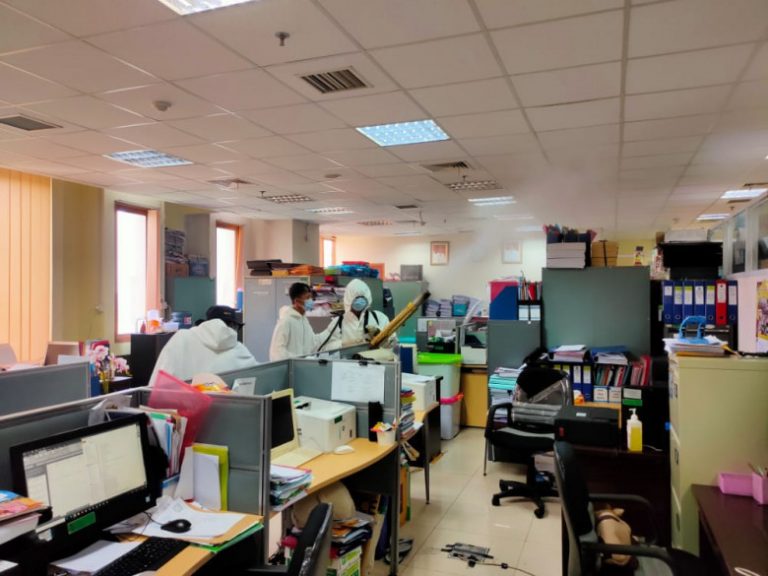 Pasca ASN Depok Terkonfirmasi Covid-19, Seluruh Ruangan Area Balai Kota Disemprot