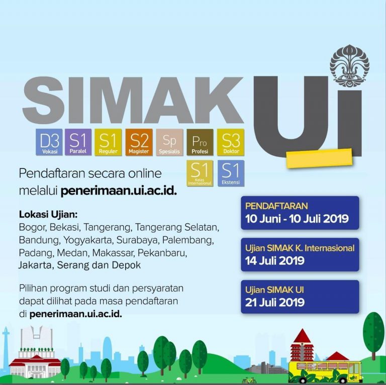 UI Terima 1.678 Mahasiswa Baru dari SBMPTN 2020