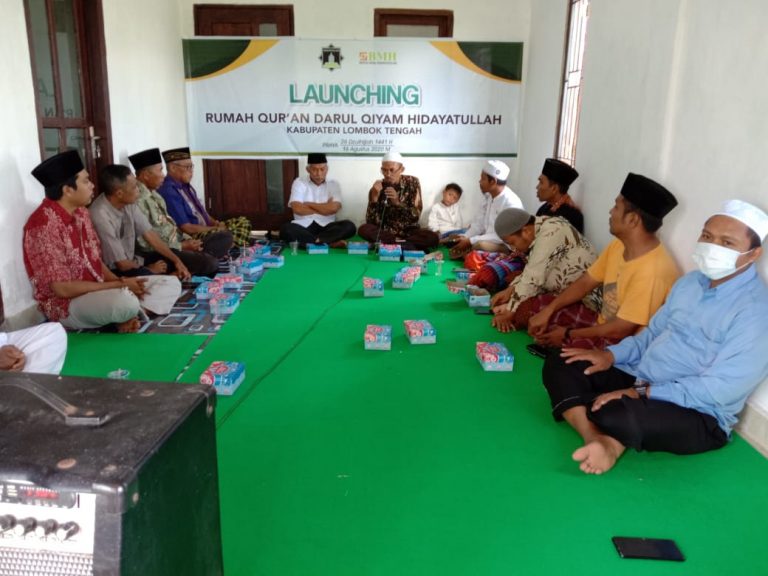 Rumah Qur’an Hidayatullah Lombok Tengah Diresmikan