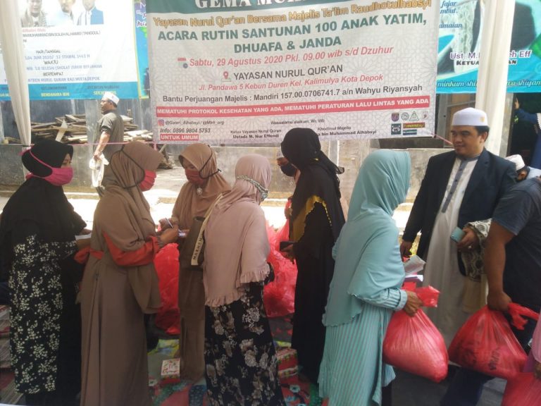 Yayasan Nurul Qur’an Berbagi Kebahagiaan Diacara Lebaran Anak Yatim