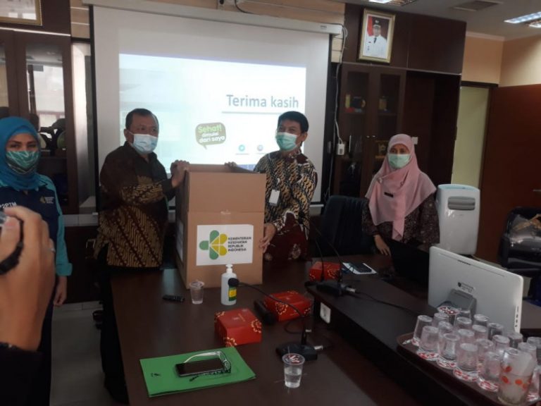 Sekda Depok Dampingi Stafsus Menkes Tinjau Kesiapan Wisma Atlet Cilodong Jadi Tempat Isolasi