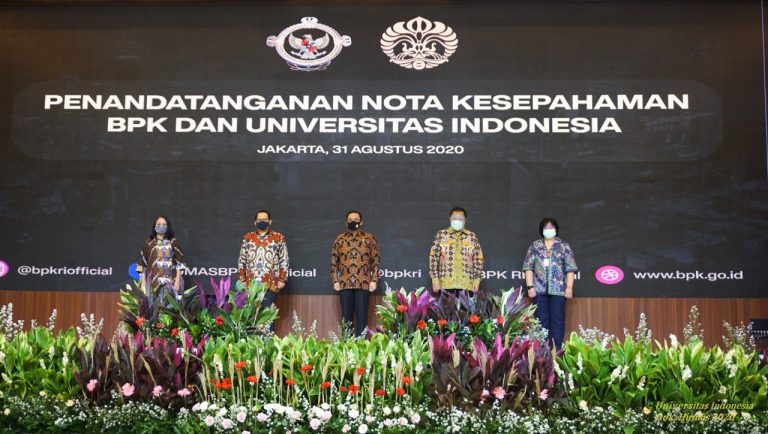 UI dan BPK RI Teken MoU Guna Perkuat Sinergi