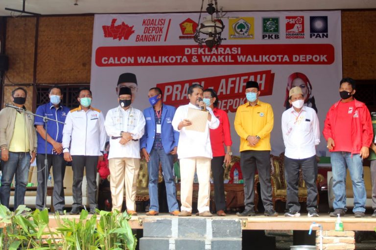 Dapat Dukungan Enam Partai, Pasangan Pradi -Afifah Resmi Deklarasi