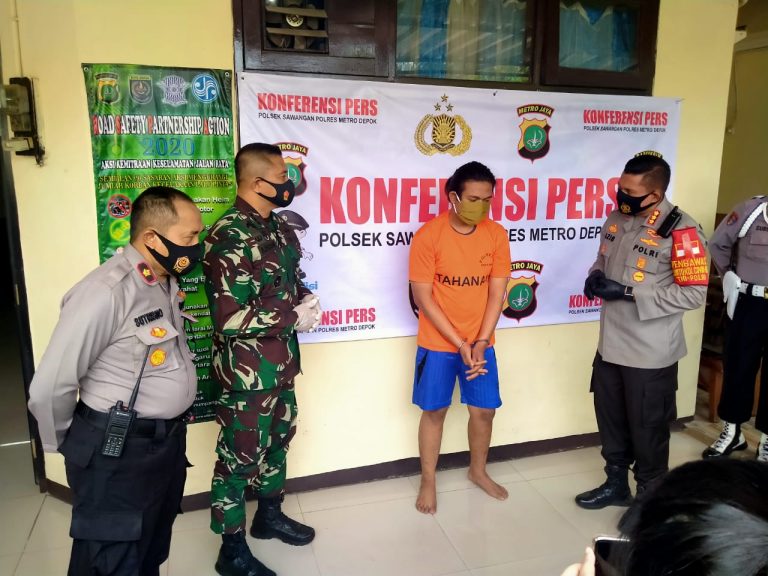 Polisi Bekuk Perampok Pedagang Warung Kopi di Jalan Raya Parung-Ciputat