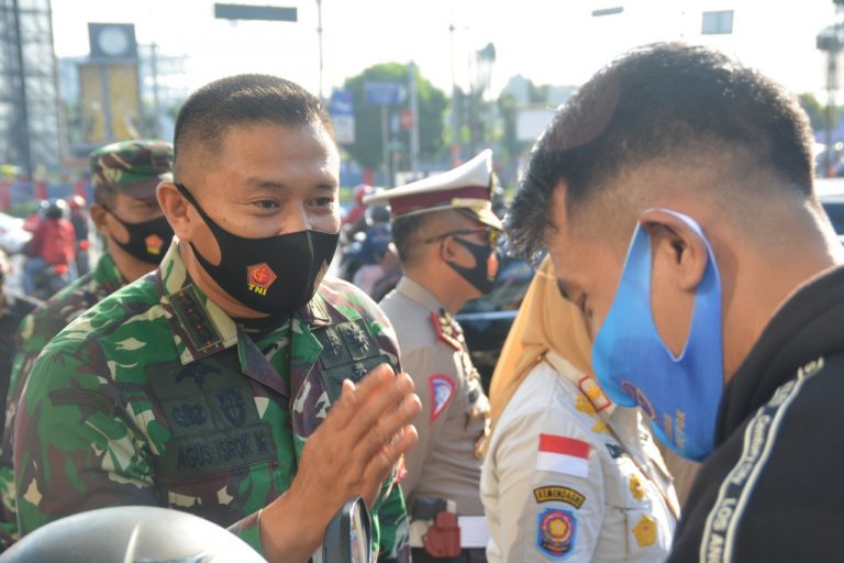 Pantau Operasi PDMPK, Dandim Depok Minta Masyarakat Patuhi Protokol Kesehatan