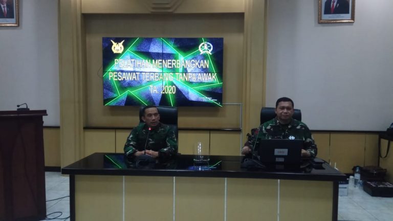 Dispenad Gandeng Puspotdirga TNI AU Gelar Pelatihan Drone