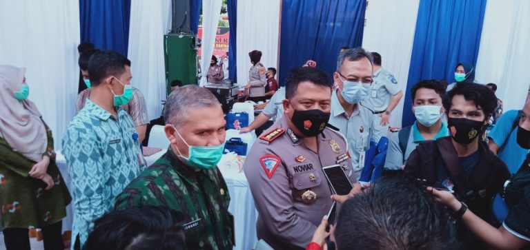 Polda NTB Luncurkan GO SIM dan SAMSAT Aps dalam Puncak HUT Lalu Lintas Bhayangkara Tahun 2020