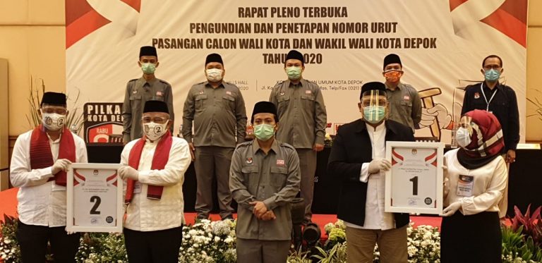 Mohammad Idris-Imam Budi Hartono dapat Nomor Urut 2, Pradi Supriatna-Afifah Alia Nomor 1