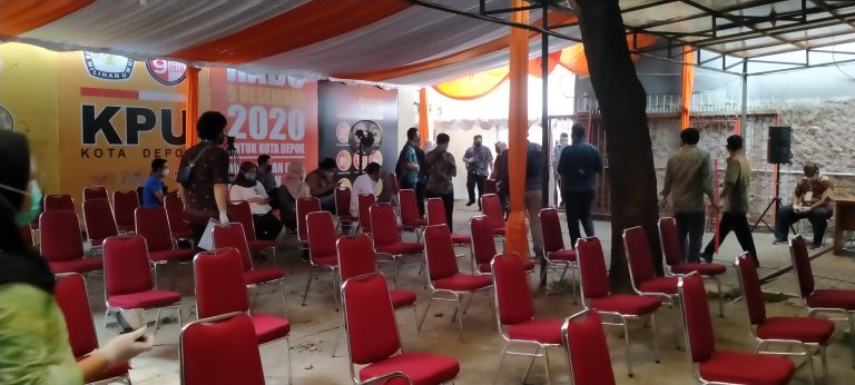 Begini Kondisi Hari Pertama Pendaftaran Calon Kepala Daerah di KPU Depok