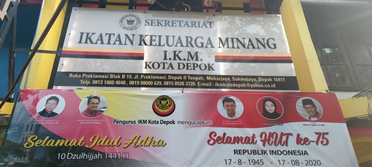 400.000 Warga Minang di Depok Dukung Calon Wali Kota Terbaik