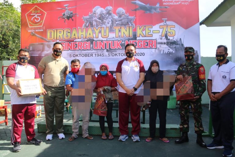 HUT TNI dan Lalu Lintas Bhayangkara, TNI Polri Lakukan Kegiatan Bersama