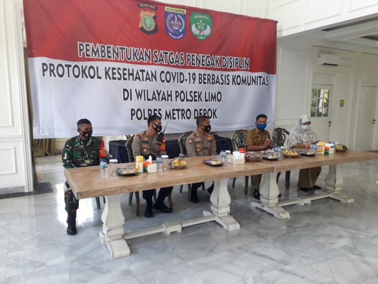 Wakapolres Metro Depok: Pencegahan Penyebaran Covid-19 Tanggung Jawab Bersama