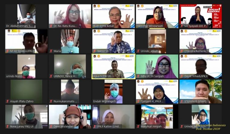 Kemenko PMK Gandeng FIK UI dan IPKJI untuk Tingkatkan Adaptasi Kebiasaan Baru