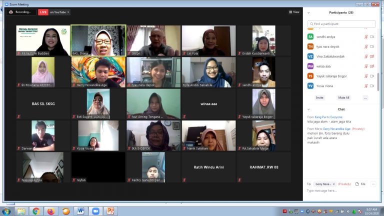 Pengmas SKSG UI Dorong Forum Anak Tirtajaya Cintai Lingkungan dengan Pilah Sampah