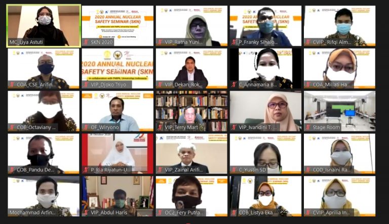 UI–BAPETEN Kerja Sama Gelar Seminar Keselamatan Nuklir 2020