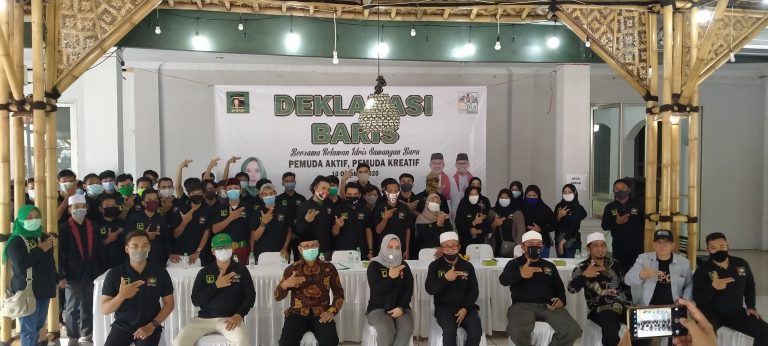 Relawan Baris Siap Kawal 12000 Suara di Sawangan Baru Untuk Idris-Imam