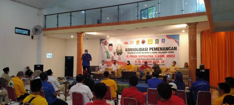 Gelar Konsolidasi, Partai ‘Koalisi Depok Bangkit’ Panaskan Mesin Menangkan Pradi-Afifah