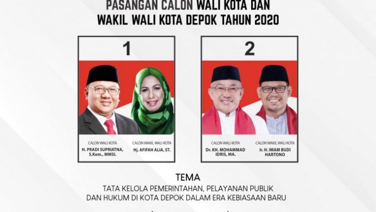 Debat Perdana Pilkada Depok Bakal Digelar Besok