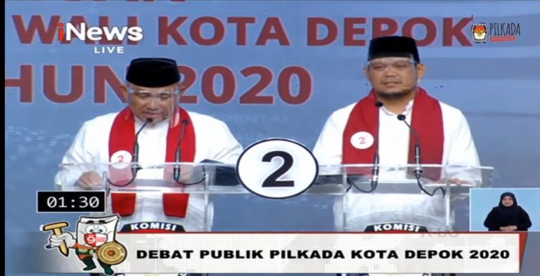 Idris-Imam Tampil dengan Data Akurat Pada Debat Pilkada Depok