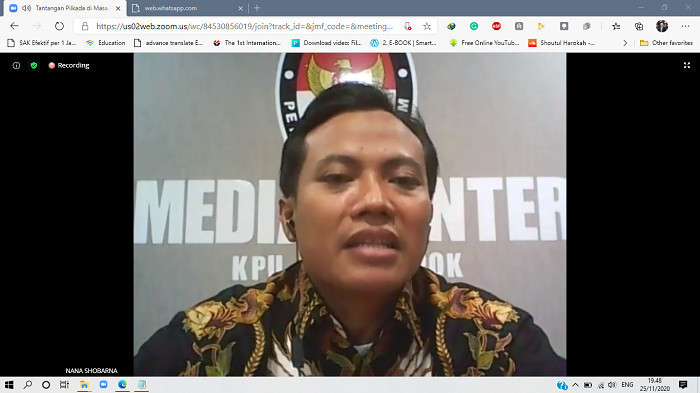 Cegah Klaster Baru, KPU Depok Atur Jumlah Pemilih dan Jam Kedatangan di TPS