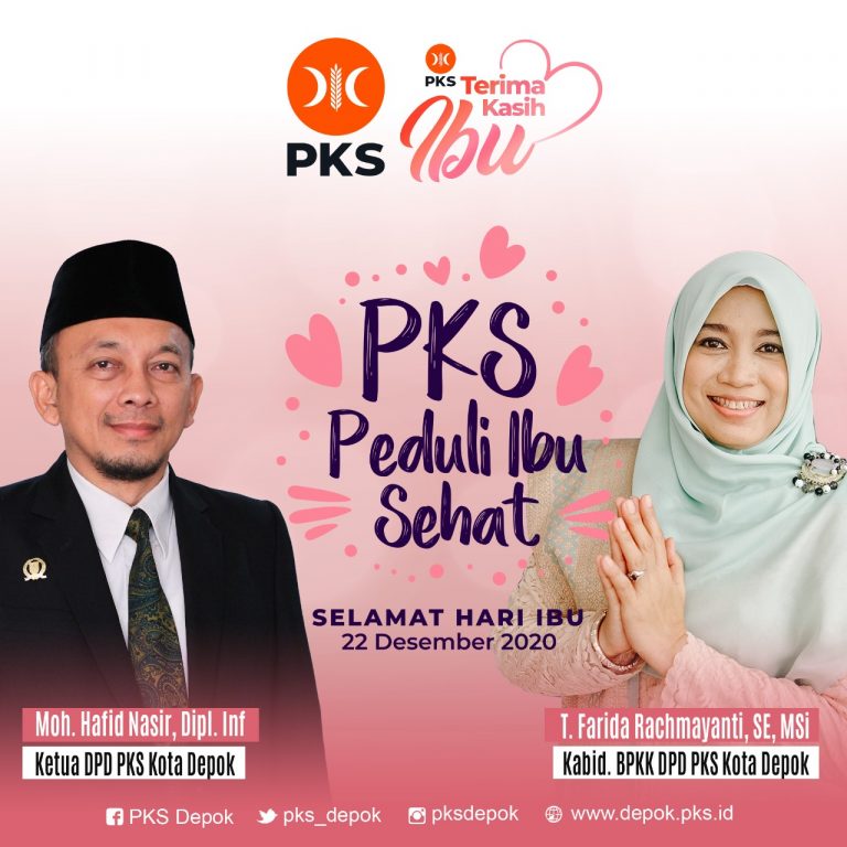 DPD PKS Depok Ucapkan Selamat Hari Ibu
