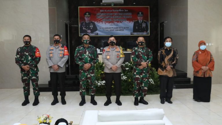 Kapolda Metro Jaya dan Pangdam Jaya Pantau Persiapan Pilkada Depok
