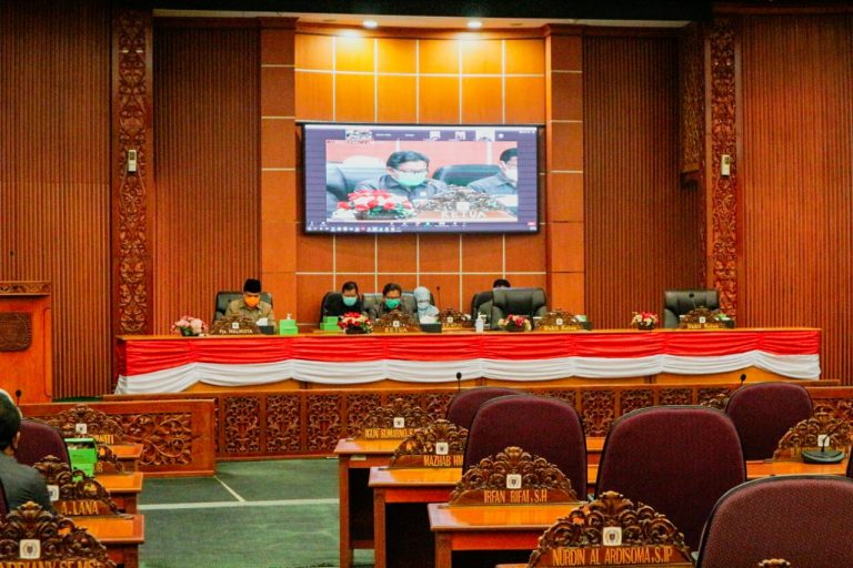 Dilaksanakan Secara Virtual, DPRD Depok Setujui Tiga Raperda