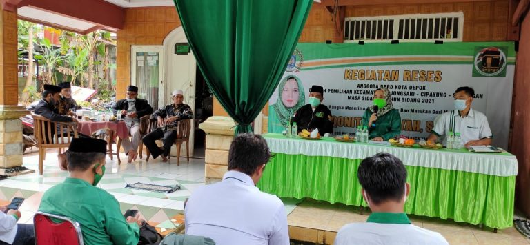 Hj Qonita Lutfiyah Realisasikan Dana Aspirasi Sebesar Rp 1,2 Miliar di Wilayah Sawangan