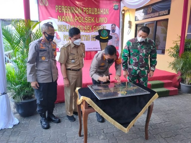Polsek Limo Berubah Jadi Polsek Cinere