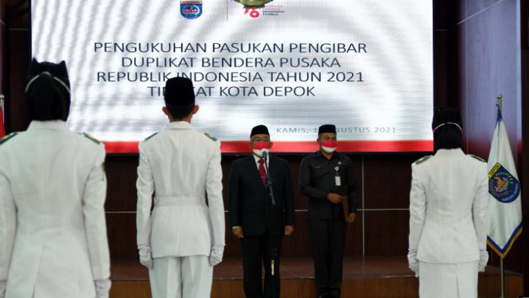 Kukuhkan 26 Anggota Paskibraka, Wali Kota Depok Sampaikan Pesan Ini