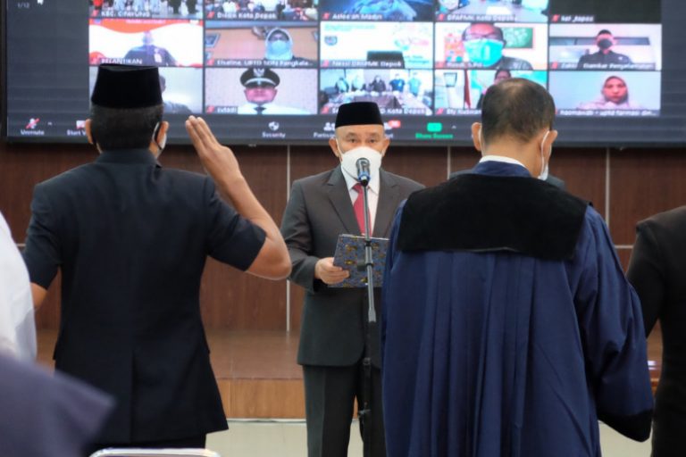 Ratusan ASN Dilantik, Ini Pesan Wali Kota Depok