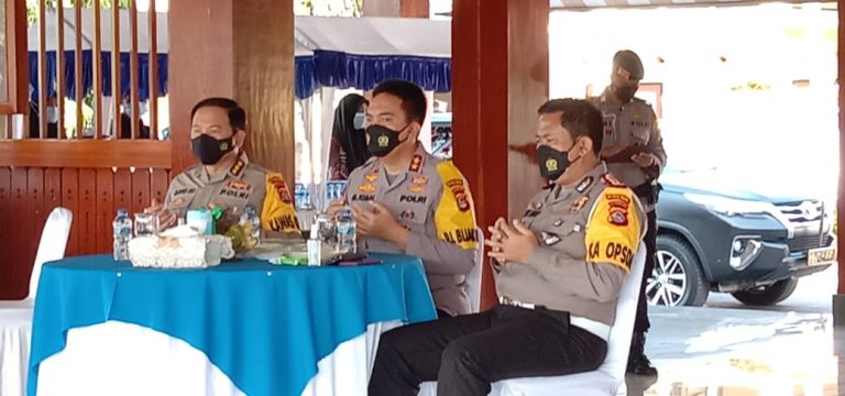 Puncak HUT Lalu Lintas Bhayangkara Ke-66, Ditlantas Polda NTB Gelar Syukuran