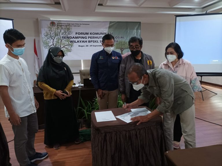 Resmi  Berdiri, Forum Komunikasi Pendamping Perhutanan Sosial Wilayah Sumatera Siap Berkolaborasi