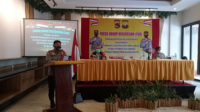 Kombes Pol Dessy Ismail, S.I.K Buka FGD Senkom Mitra Polri